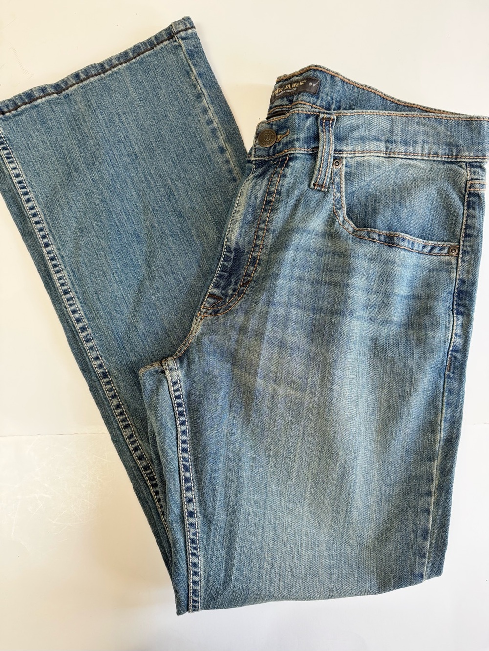 NWT! Cody James Men's Relaxed Bootcut Jeans Size 35/32 Stretch Blue Denim